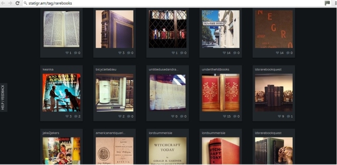 Instagram rare books